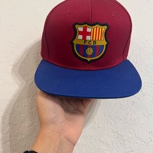FCB Maroon and Blue Cap